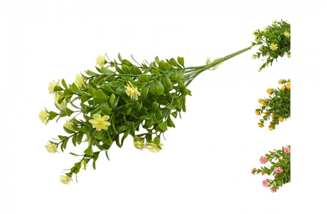 Umelá kytica poľné kvety x 10 CV31788-MIX