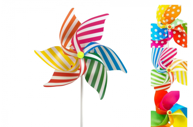 Plastová farbená vrtuľka TG63392