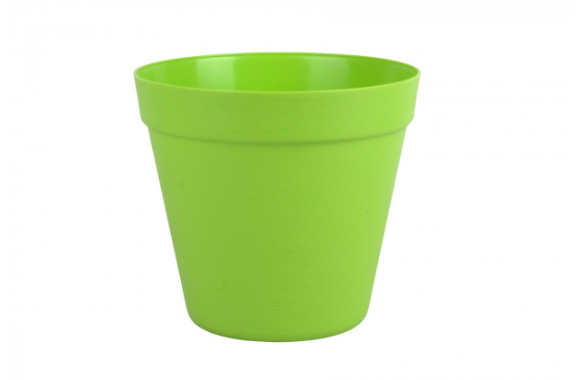 Kvetináč LOFT plastový 22 cm zelený 1