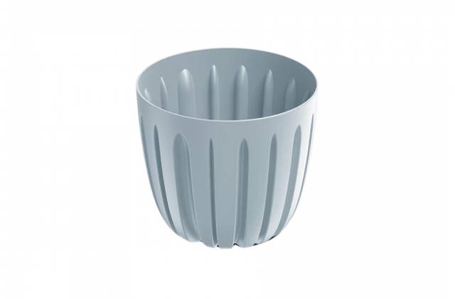 Kvetináč plastový DWA140L WARIO sivy 443U