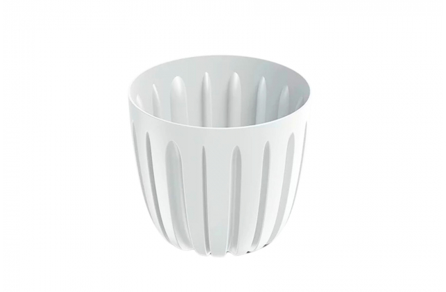 Kvetináč plastový DWA140L WARIO biely S449