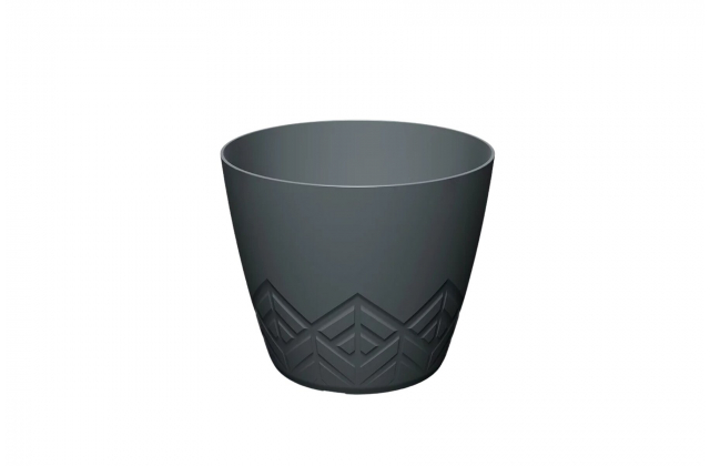 Kvetináč plastový DARE120 ARECO Carbon 446U