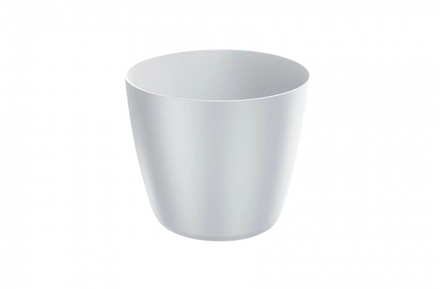 Kvetináč plastový DRA140 REGULA biely S449