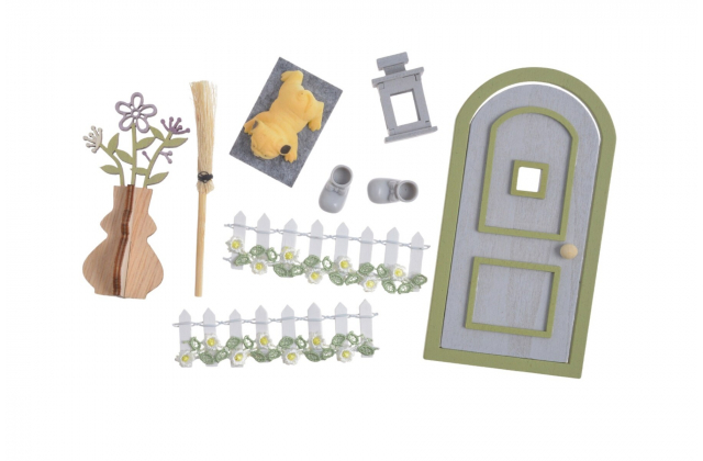 Miniatúrne záhradné doplnky do domček pre bábiky (1sa) HXM-24S1094