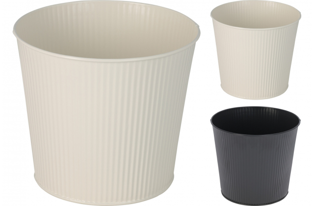 218092 Plechový obal / dekoračné vedro ME1000180