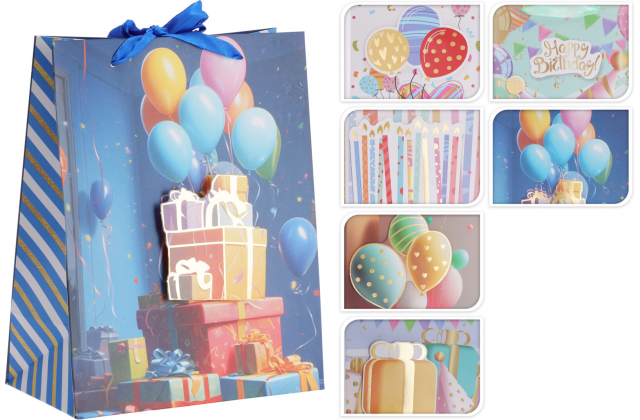 223287 Darčeková taška - mix ABB800130