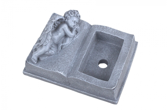 Smútočný obal - kniha s anjelom A7946 