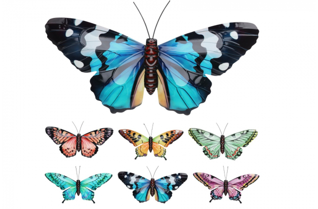 360067 Dekoračný kovový motýľ 557105680