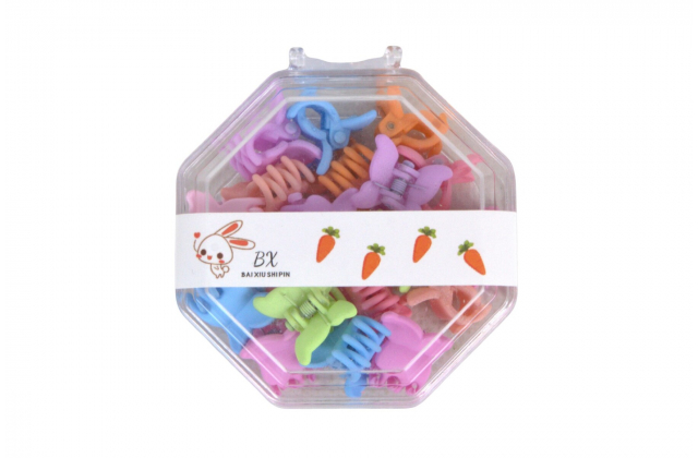 Motýlie štipčeky do vlasov (1bal.) A8631 