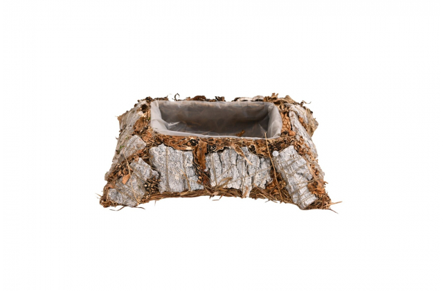 Obal hranatý s kôrou FD038