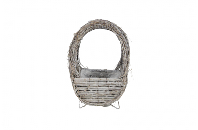 Prírodný košík s fóliou CL0114-1
