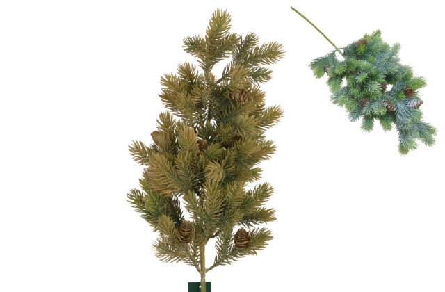 Konár čačinový so šiškami CV22927-MIX 