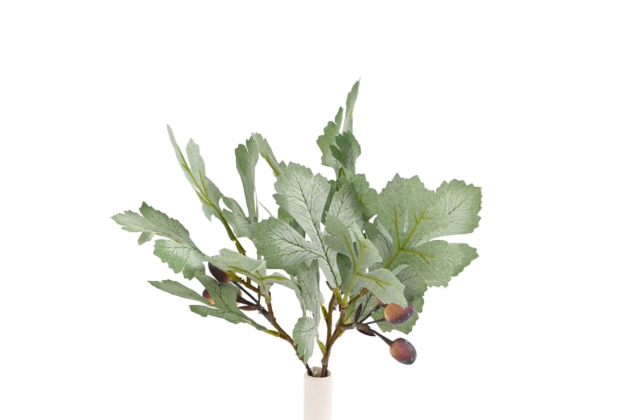 Umelý trs dubové listy 32 cm WW365 