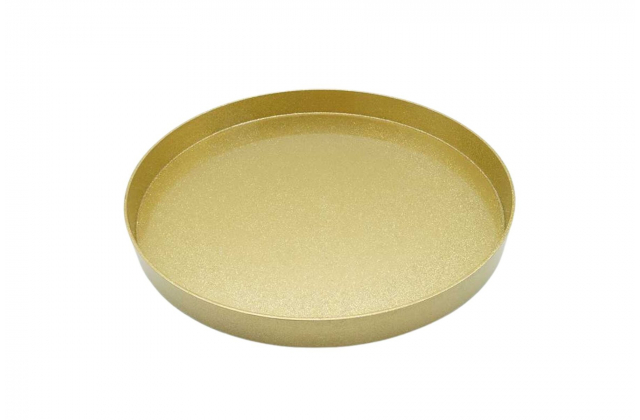 Podnos plastový zlatý TG37523-2