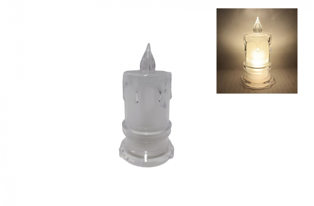 217437 LED plastová sviečka (12) XNA23012381