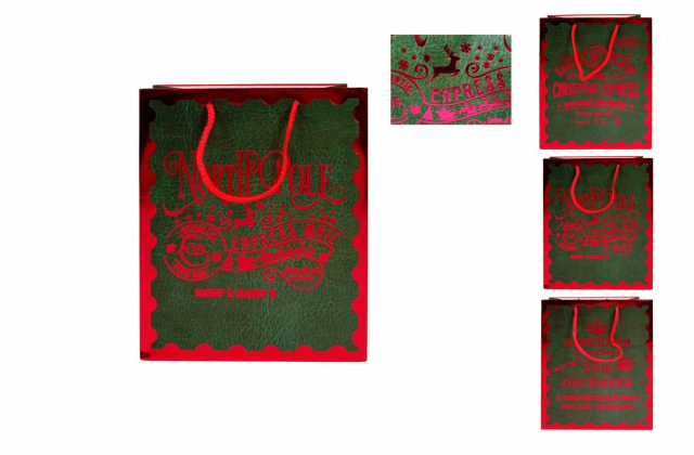 Vianočná darčeková taška 390673 - XNA24066251-MIX