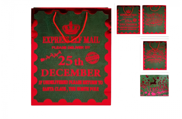 Vianočná darčeková taška 390703 - XNA24066281 -MIX