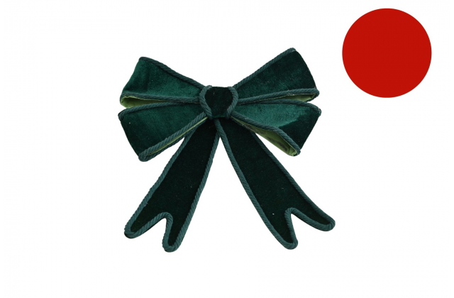 Vianočná mašľa na štipci EG115 -MIX