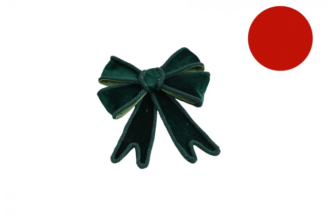 Vianočná mašľa na štipci EG114 -MIX