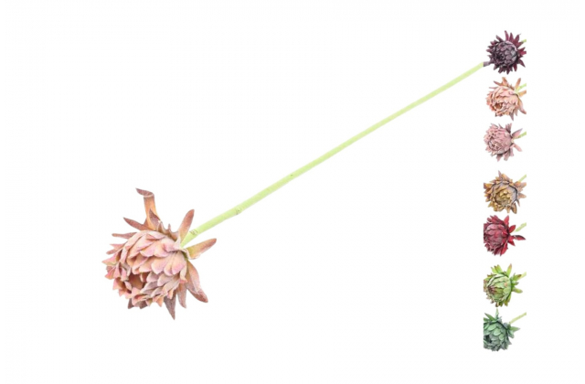 Umelá protea na stopke 58 cm R.CV32118-MIX 