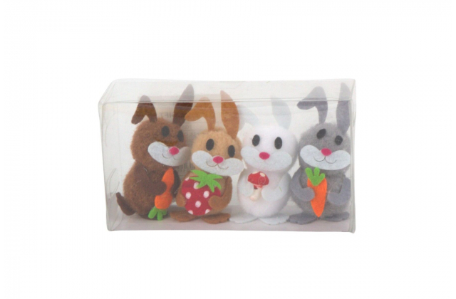 Dekoračný zajačikovia (1bal.) TG81077