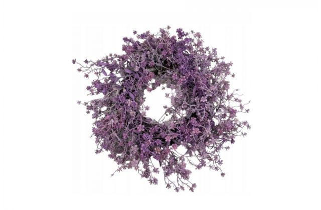 Veniec gypso 30 cm fialový SIO025 