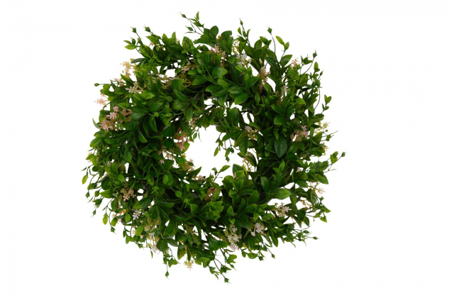 Umelý veniec s ružovými doplnkom 25 cm KWI-352-03731-25 