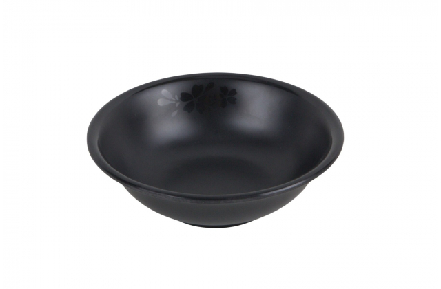 Plastová miska / tanierik BLACK 17 cm x 17 cm A9441 