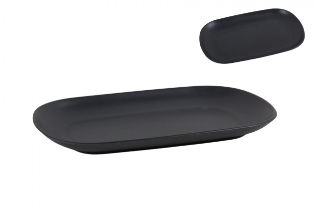 Plastový podnos / tácka BLACK A9442