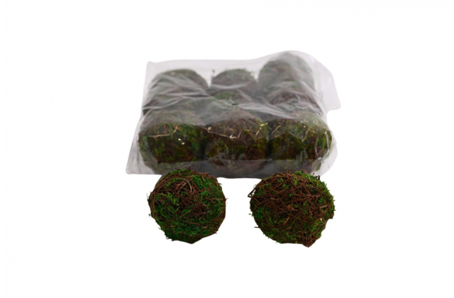 Guľa prútená s machom 5 cm (1bal.) BH201BP5 
