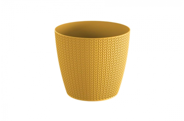 Kvetináč DWH190 WHEATY žltý