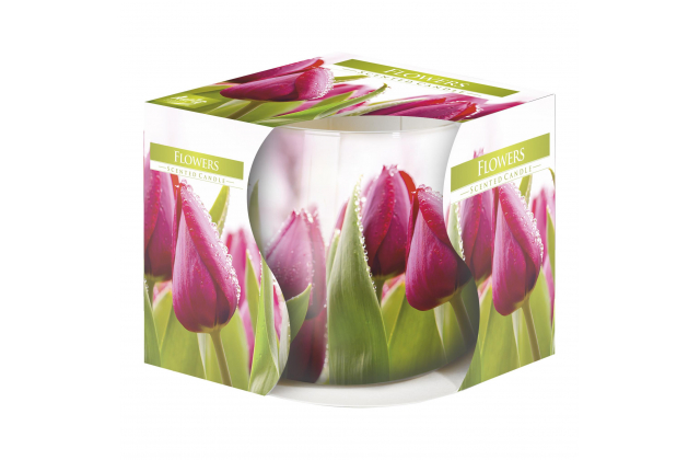 Sv.Sklo SN71S-07 Sviecka vonava 100gr/20hod Flowers