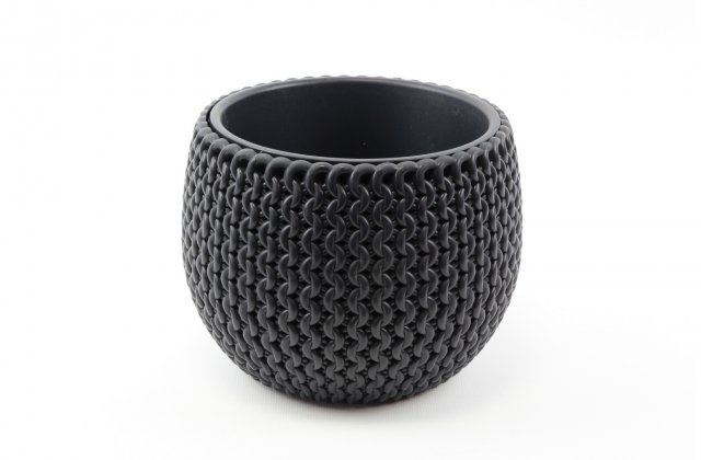 Kvetináč s vnútrom DKSP180 Splofy Bowl antracit