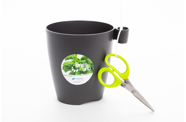 Kvetináč na bylinky + nožnice DLU130