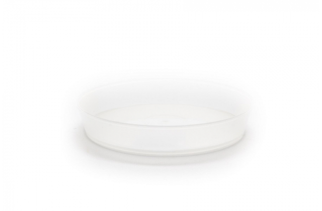 Podložka / Miska pod kvetináč priehľadná 12 cm