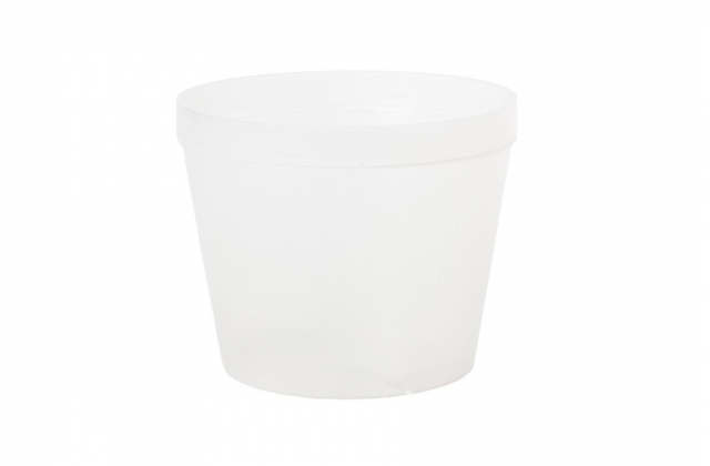 Kvetináč priehľadný 12 cm