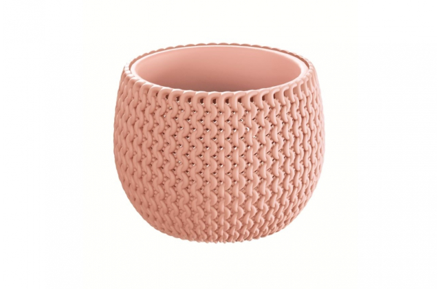 Kvetináč s vnútrom DKSP240 Splofy Bowl broskyňový