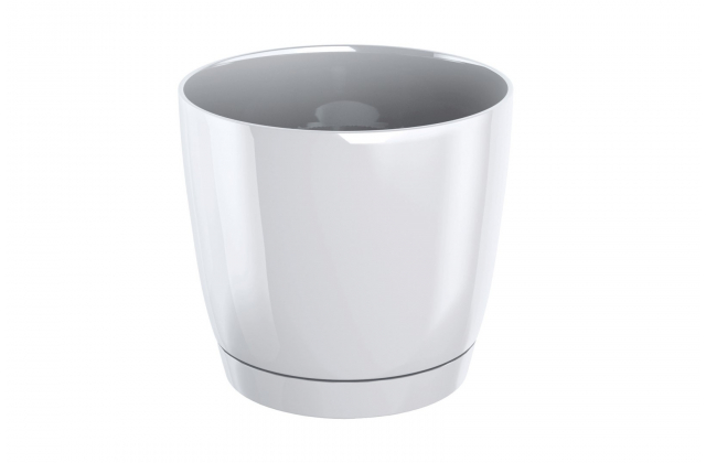 KV.DUOP210 Coubi Kvetinac s podlozkou 210x193 Biela S449